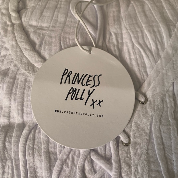Princess Polly Rachel Top White NWT | sizes 2 and 4 - Picture 10 of 11